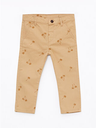 Açık Kahverengi Baskılı