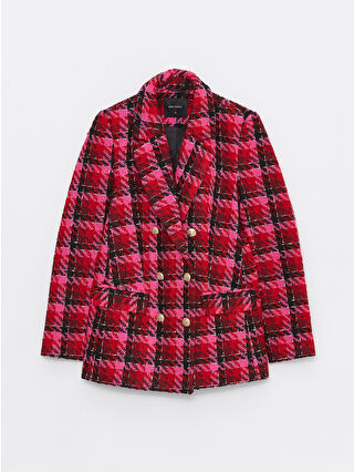 Bright Pink Checked