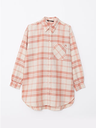 Dull Pink Checked