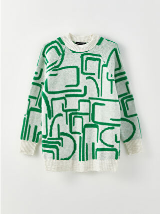 Green Jacquard