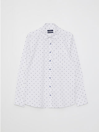 Navy Printed