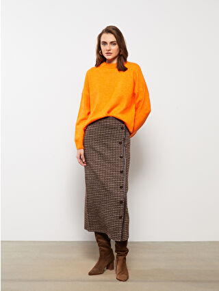 Brown Jacquard