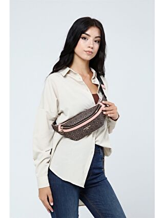 Koyu Pembe Baskılı