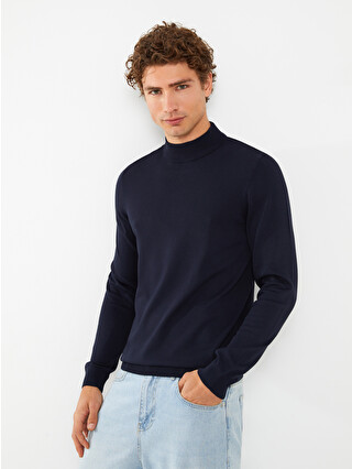 XSIDE Half Turtleneck Long Sleeve Men's Knitwear Sweater