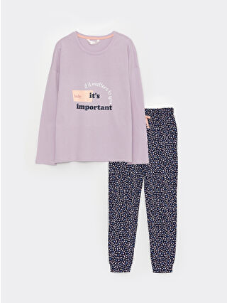 Navy Printed
