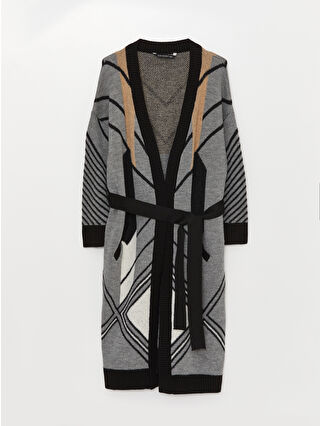 Grey Printed