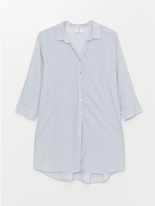 Koyu Su Mavisi Baskılı