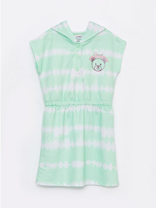 Light Aqua Green Printed