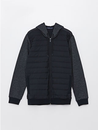 Navy Jacquard