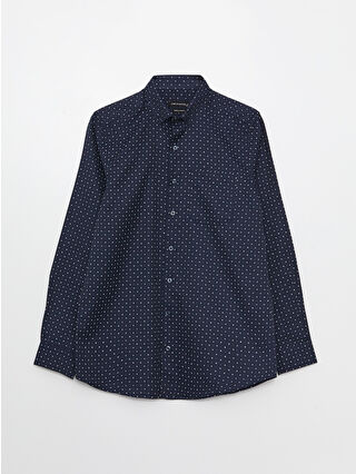 Navy Printed