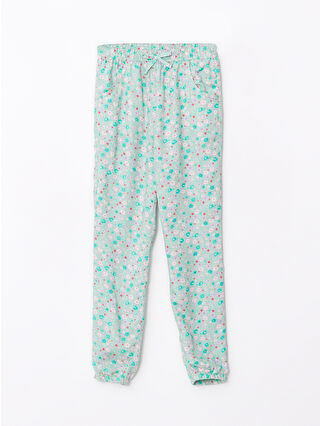 Pastel Green Printed