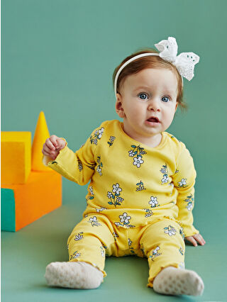 Yellow Printed
