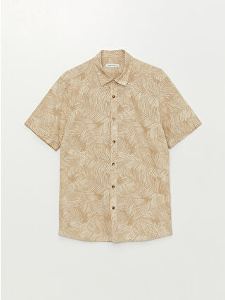 Dark Beige Printed