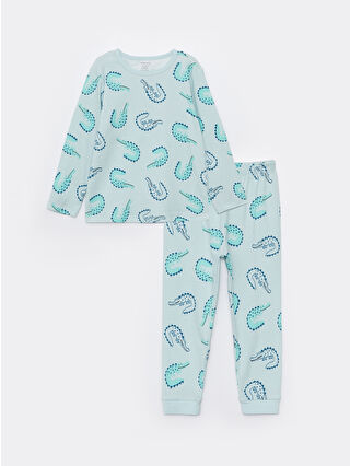 Mint Green Printed