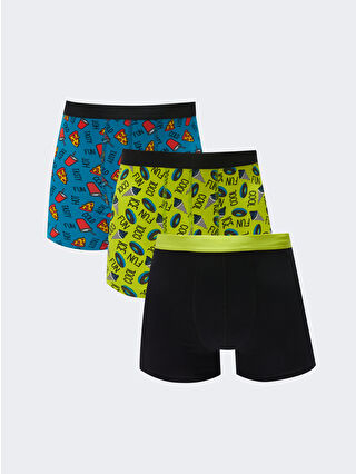 Bright Green Printed