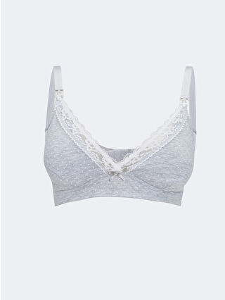 Gri Melanj Baskılı