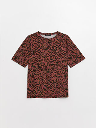 Brown Printed