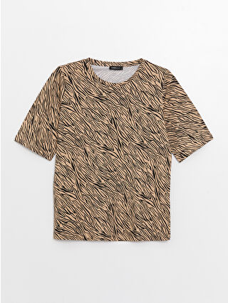 Light Beige Printed