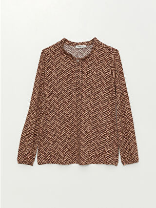 Brown Printed