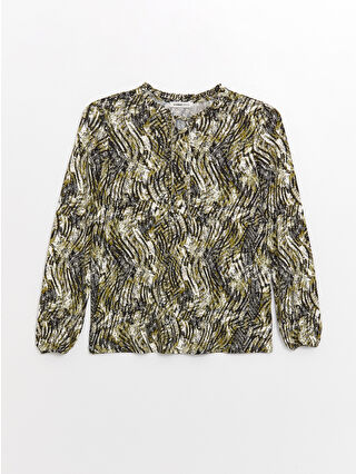 Light Green Printed