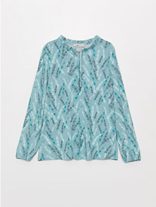 Light Blue Printed