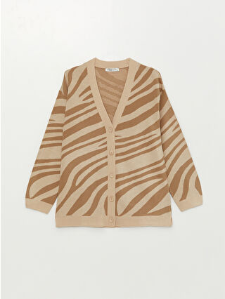 Beige Jacquard