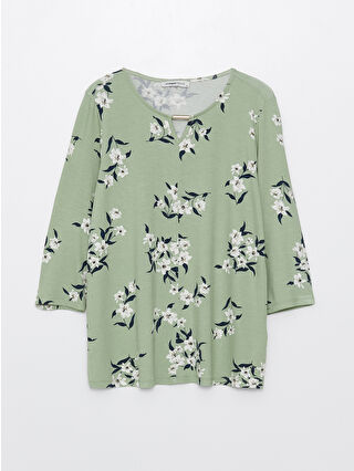 Nane Yeşili Baskılı