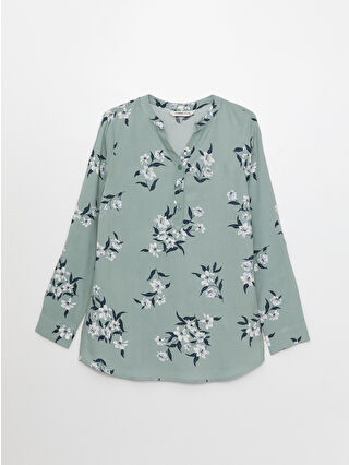 Mint Green Printed