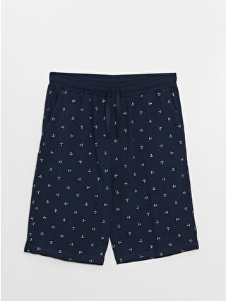 Navy Printed