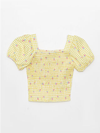 Yellow Printed
