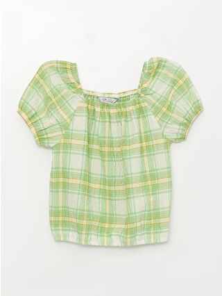Lemon Green Checked