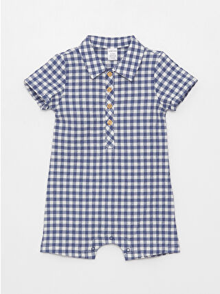 Blue Checked