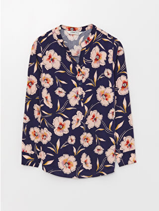 Dark Navy Printed