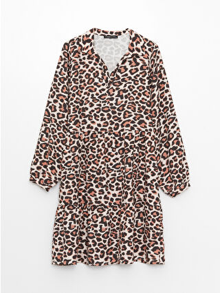 لون فانيلا مطبوع