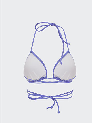 lakym ページ LCW DREAM Women's Halter Neck Detail Plain Bikini Top