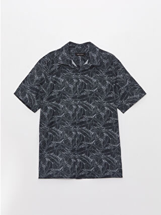Navy Printed