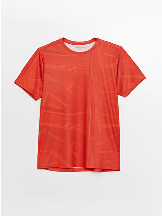 Dark Orange Printed
