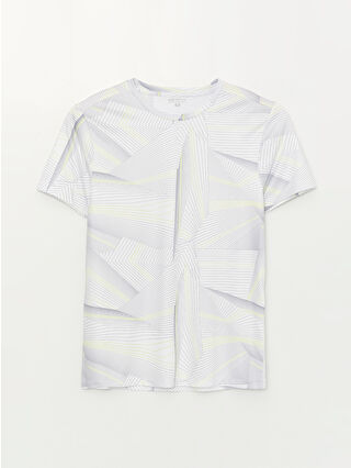 White Printed