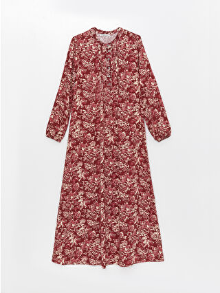 لون أحمر ساطع مطبوع