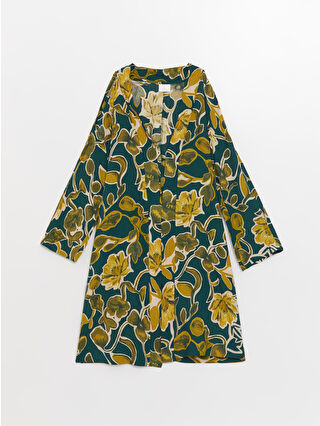 Dark Green Printed