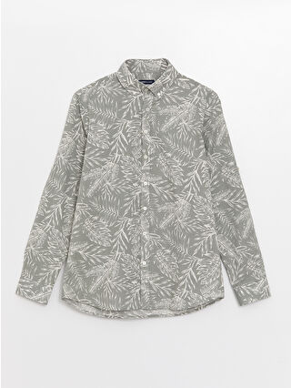 Dull Green Printed