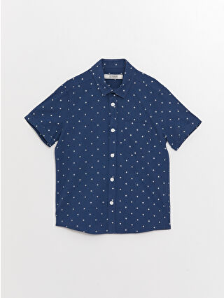 Navy Printed
