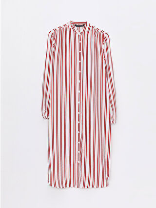 لون أحمر ساطع مخطط