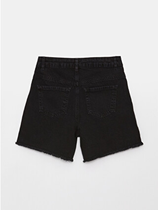 LCW Kids Yırtık Detaylı Kız Çocuk Jean Şort - S3BR34Z4-326 | LC
