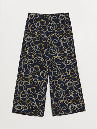Dark Navy Printed