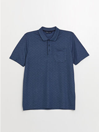 Bright Blue Jacquard