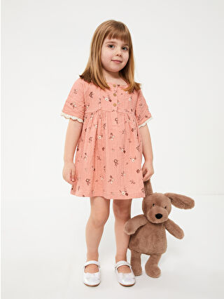 Dull Pink Printed
