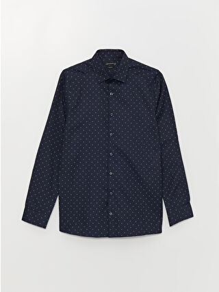 لون كحلي ساطع مطبوع