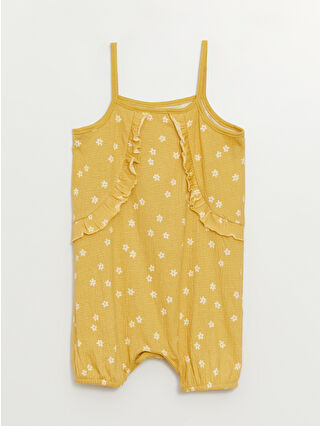 Dull Yellow Printed