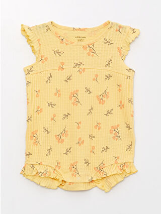 Light Yellow Printed
